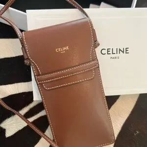 Authentic Celine Gold Aviator Sunglasses with Leather Necklace Pouch Celine | Accessories | Authentic Celine Gold Aviator  main image 2